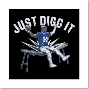 Stefon Diggs Just Diggs It Posters and Art